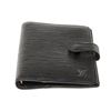 Image 4 : Louis Vuitton Black Epi Leather Agenda PM Wallet