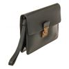 Image 2 : Louis Vuitton Green Taiga Leather Serviette Clutch Bag