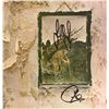 Image 1 : Signed Led Zeppelin IV Album Cover