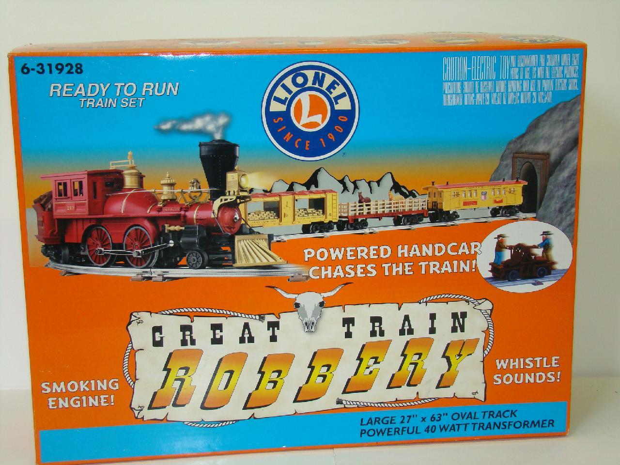 lionel great train robbery set