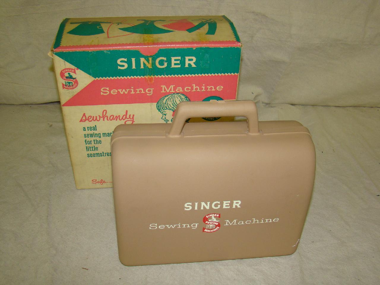 Singer Sewing Machine and Tom Thumb Cash Register