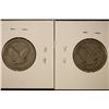 Image 2 : 2-SILVER STANDING LIBERTY QUARTERS 1927 & 1929