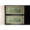 Image 2 : 2008 $2 DOUBLE LUCKY MONEY SET FEATURING: 2-2003-A