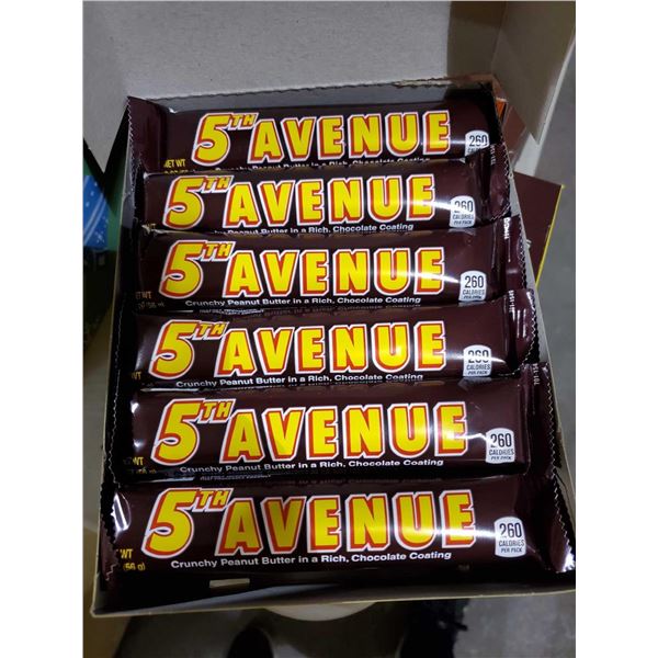 5th Avenue Crunchy Peanut Butter in Rich Chocolate Coating (18 x 56g)