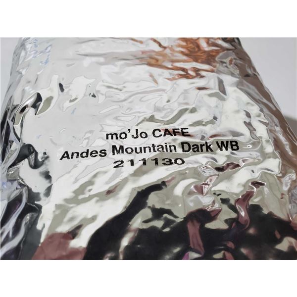 Mo'Jo Cafe Andes Mountain Dark Whole Bean (2lbs)