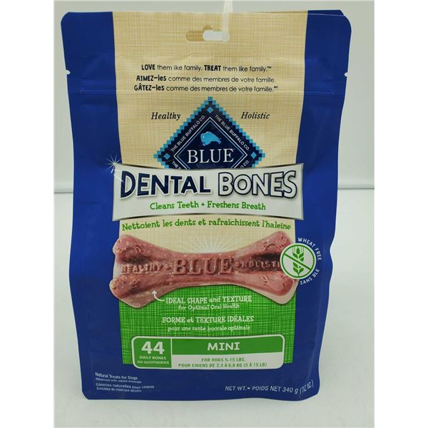 Blue Dental Bones Mini (44ct x 2)