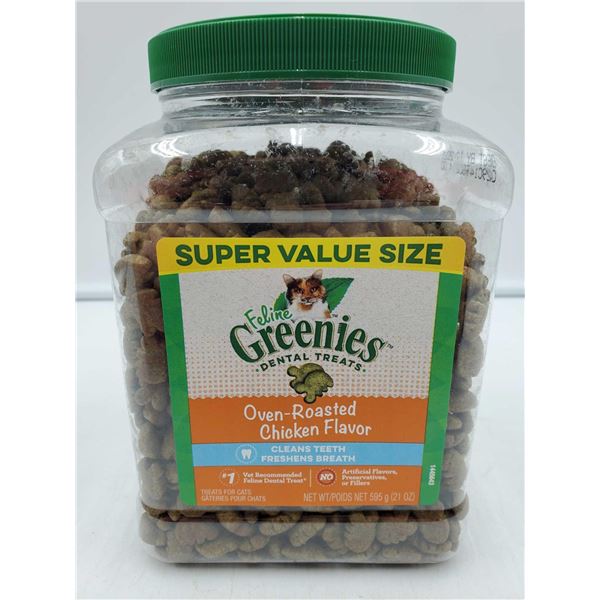 Feline Greenies Oven-Roasted Chicken Flavour (595g)