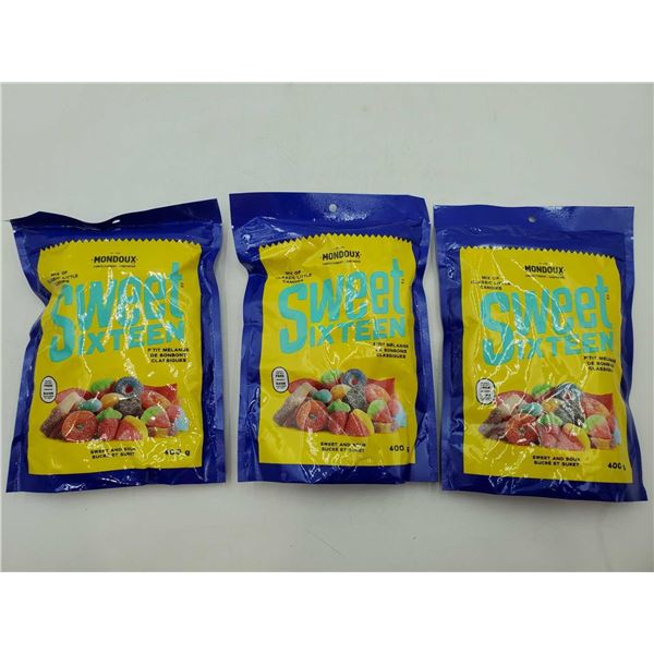Mondoux Sweet Sixteen Candy (3 x 400g)