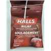Image 1 : Halls Relief Cherry Flavour Lozenges (6 x 14)