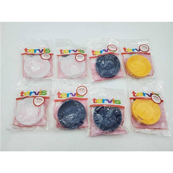 Tervis Assorted Color 16oz Travel Lids (8ct)