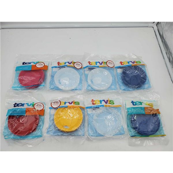 Tervis Assorted Color 16oz Travel Lids (8ct)