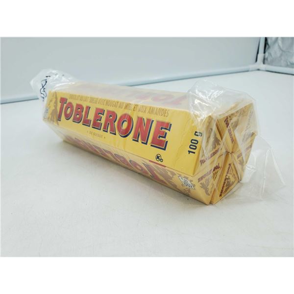 Toblerone Milk Chocolate Almond Nougat Bars (6 x 100g)