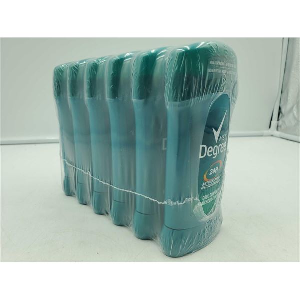 Men's Degree Antiperspirant-Cool Comfort (6 x 26g)