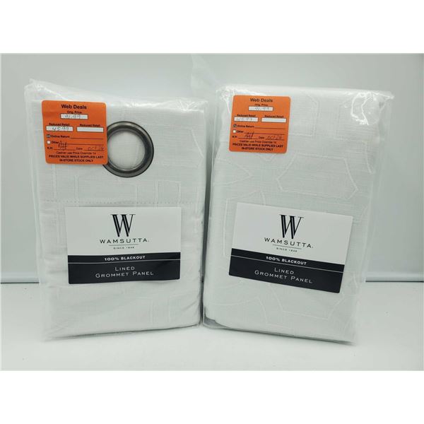 Wamsutta Blackout Lined Grommet Panel (2- 50in x 108in
