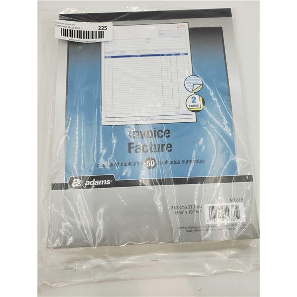 Invoice Facture Books (5 x 50)