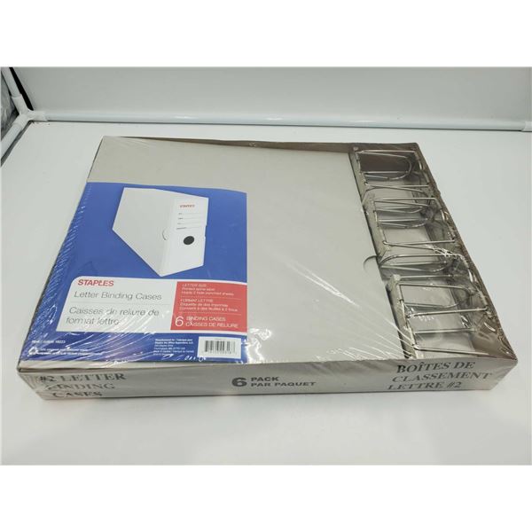 Staples Letter Binding Cases (6pk)