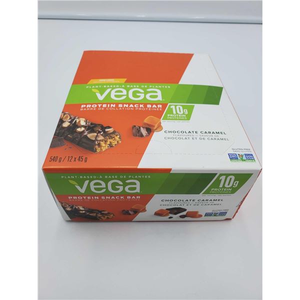 Vega Chocolate Caramel Protein Snack Bars (12 x 45g)