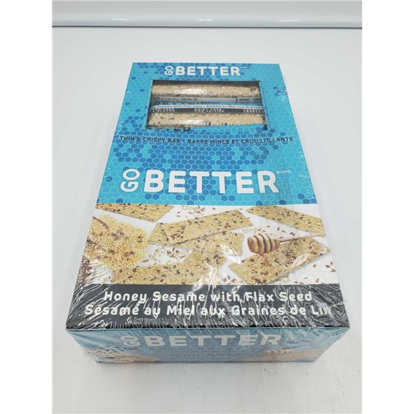 Go Better Honey Sesame with Flax Seed Bars (24 x 35g)
