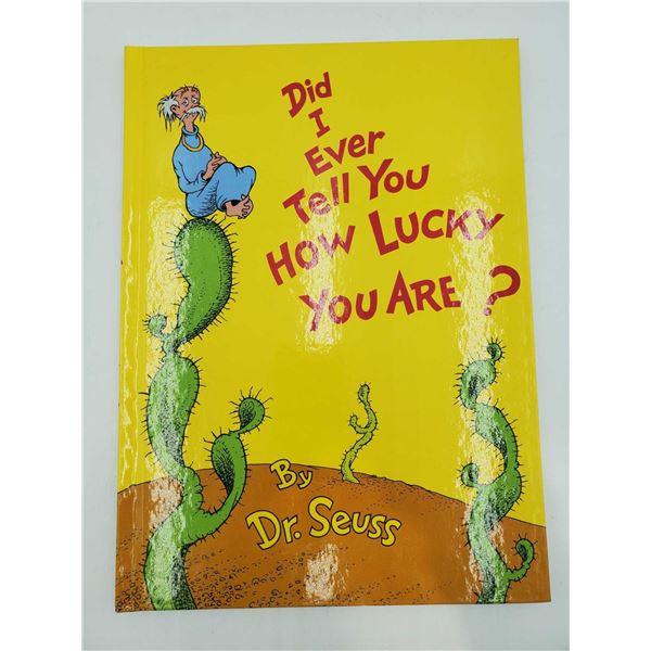 Did I Ever Tell You How Lucky You Are Storybook