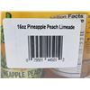 Image 3 : Calypso Pineapple Peach Limeade Drink (12 x 16oz)