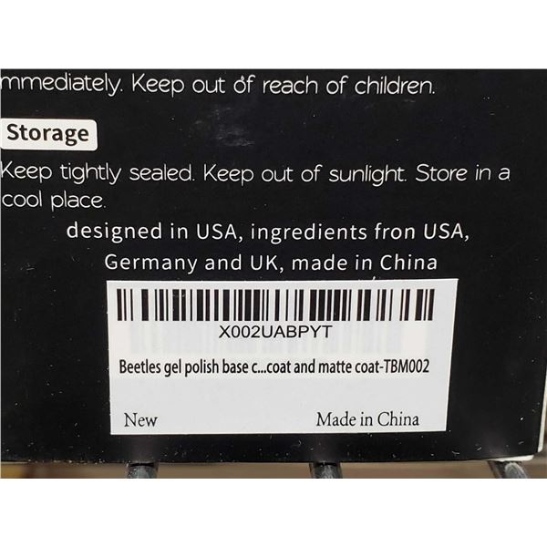 Beetles Gel Polish Base Coat-Top and Matte Coat-TBM002