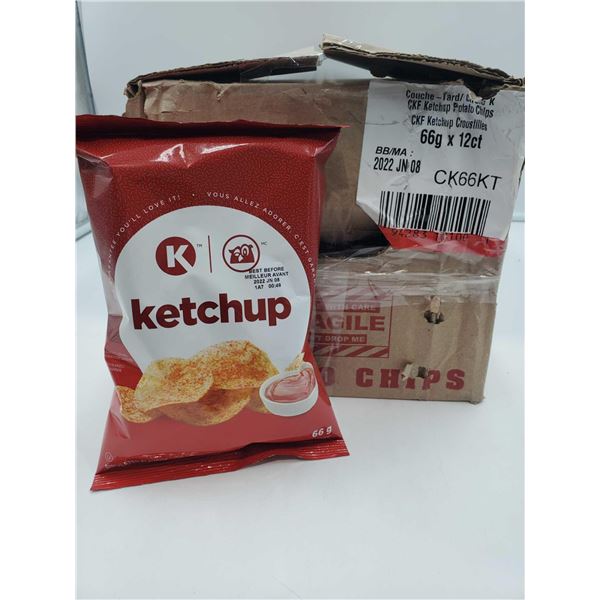 Circle K Ketchup Potato Chips (12 x 66g)