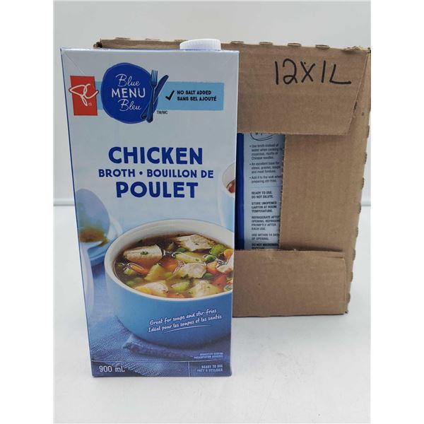 Blue Menu Chicken Broth (12 x 1L)