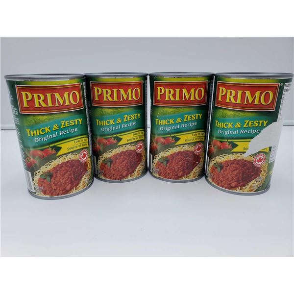 Primo Thick & Zesty Original Recipe Pasta Sauce (4 x 689ml)