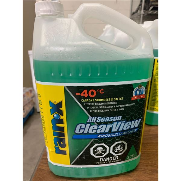 RAINX Clearview All Season -40 Windshield Washer 3.78L