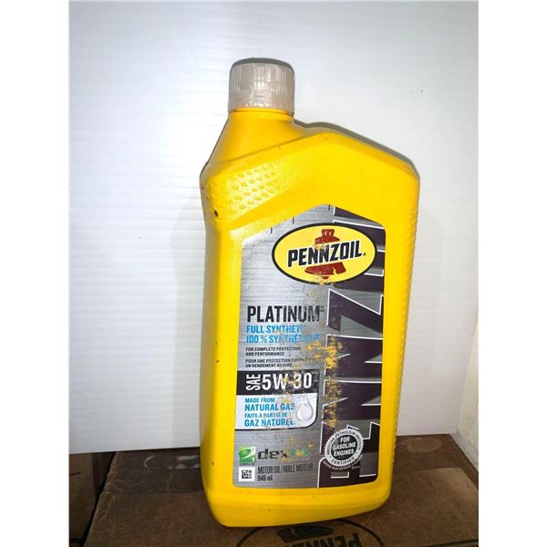 Pennzoil Platinum Full Synthetic 5W-30 Motor Oil 946ml