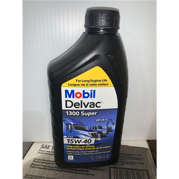 Mobil Delvac 1300 Super 15W-40 Heavy Duty Diesel Engine Oil 1L