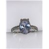 Image 2 : Ladies Oval Cut 1.0 Carat Solitaire Vera Styled Engagement ring size 7