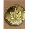 Image 1 : Canada 2015 1 OZ Fine Gold .9999 $50.00 Cased Coin - COPY