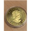 Image 2 : Canada 2015 1 OZ Fine Gold .9999 $50.00 Cased Coin - COPY