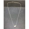 Image 1 : Vintage Tiffany & co. Stamped Silver .925 Pendant and chain Set with appraisal $1,700.00