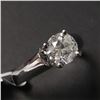 Image 4 : 10K White Gold Diamond (1.03Ct,I2,G-H) Ring (~Size 6.75) (~weight 2.5g), Made in Canada, Appraised R