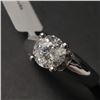 Image 5 : 10K White Gold Diamond (1.03Ct,I2,G-H) Ring (~Size 6.75) (~weight 2.5g), Made in Canada, Appraised R