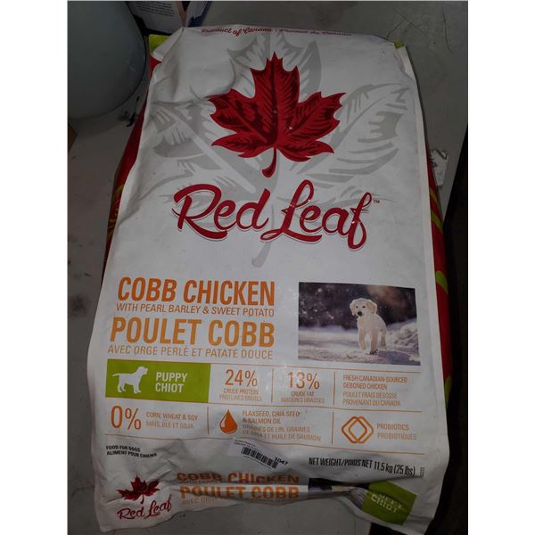Red Leaf Cobb Chicken, Barley & Sweet Potato Dog Kibble 25 Lbs