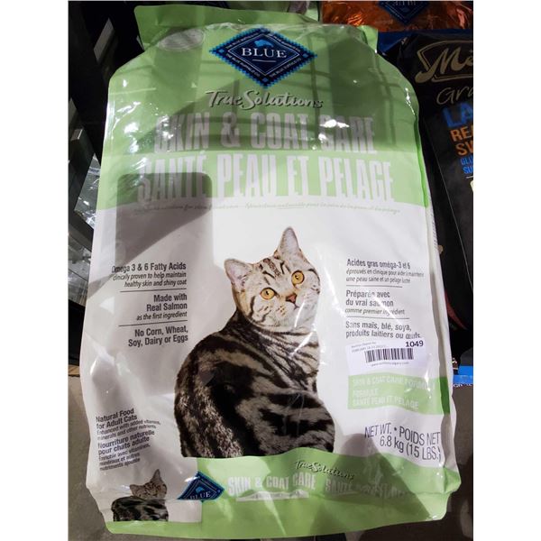 Blue Buffalo Salmon, Skin & Coat Cat Kibble 15Lbs