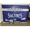 Image 1 : Westminister Bakers Saltines 500- 2 Pack Sachets