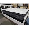 Image 3 : *NEW* Floor Model Queen Size zoned pocket coil Euro Top Mattress with box spring ( sold as a set)