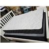 Image 1 : NEW Floor Model Brand Name Double Mattress with zoned pocket coils and high density gel foam FIRM