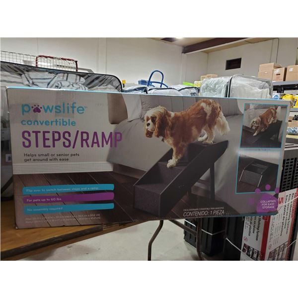 *NEW* Pawslife Convertable Pet Steps/Ramp for up to 60 Lbs
