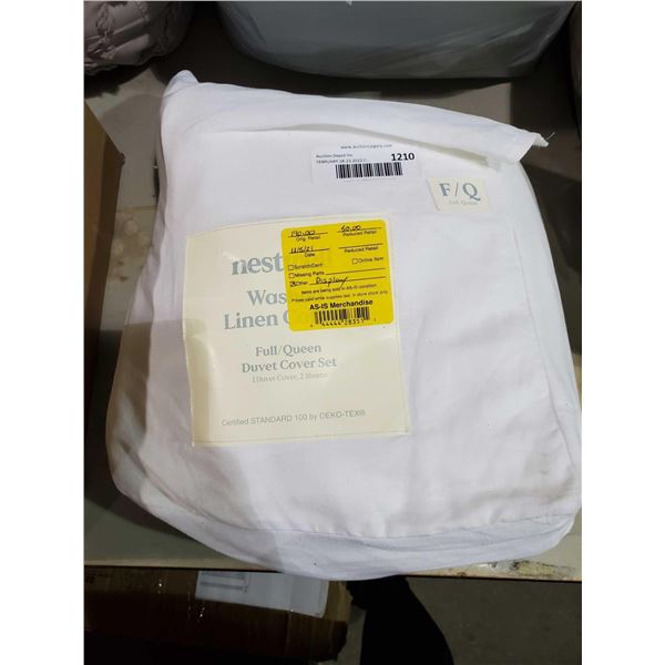 *NEW* Nestwell Full/Queen Duvet Cover & 2 Sham Set