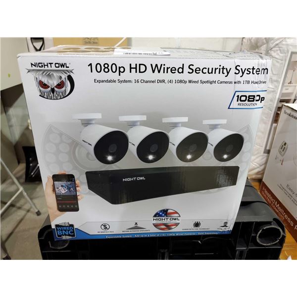 *NEW* Night Owl 1080p HD Wired Security System