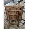 Image 4 : Wooden Folding Table 2'x2'