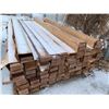 Image 2 : PALLET LOT - 80 PIECES of NEW Composite 2" x 4" x 6ft Decking Boards - Cedar