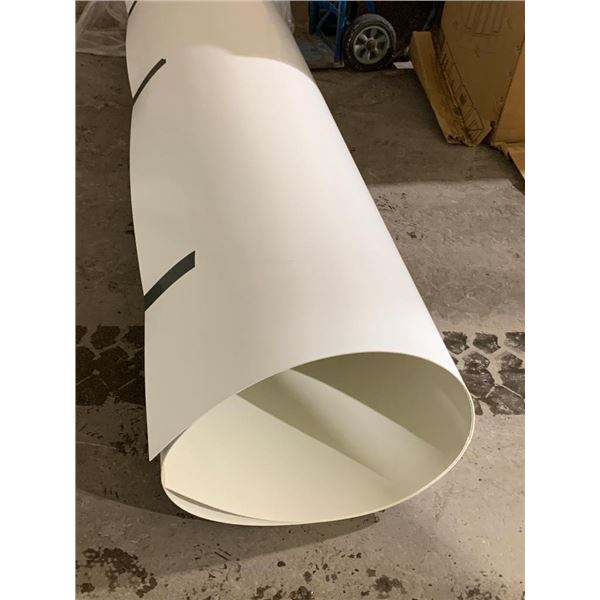 NEW rolled Sheet of 5'x12'x1/8" High Density Polyethylene Puck Board