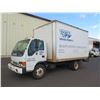 Image 1 : 2002 Isuzu 20-Foot Box Truck - Engine Runs, Stick Shift 170,418 Miles, Lic. 145 TSF
