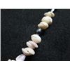 Image 8 : Shell & Metal Necklace w/ White and Brown Conch Pendant 19" L